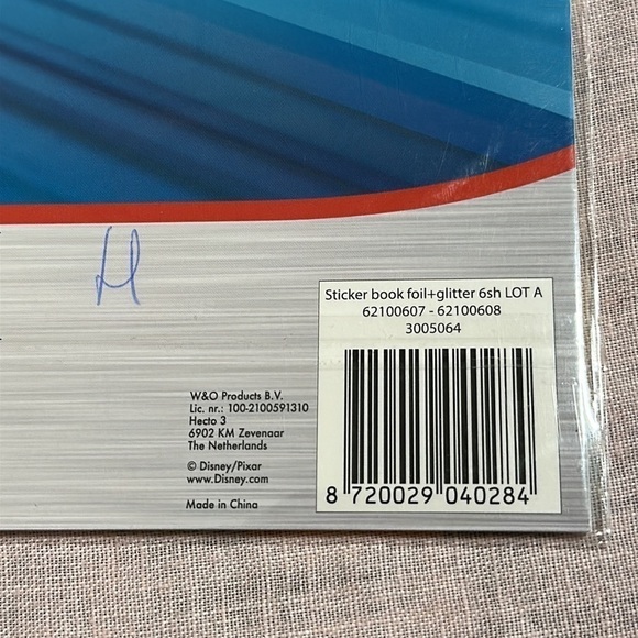 Cars the Movie Lightning McQueen Kachow Stickers HUGE GLITTER STICKERS NEW - Picture 11 of 15